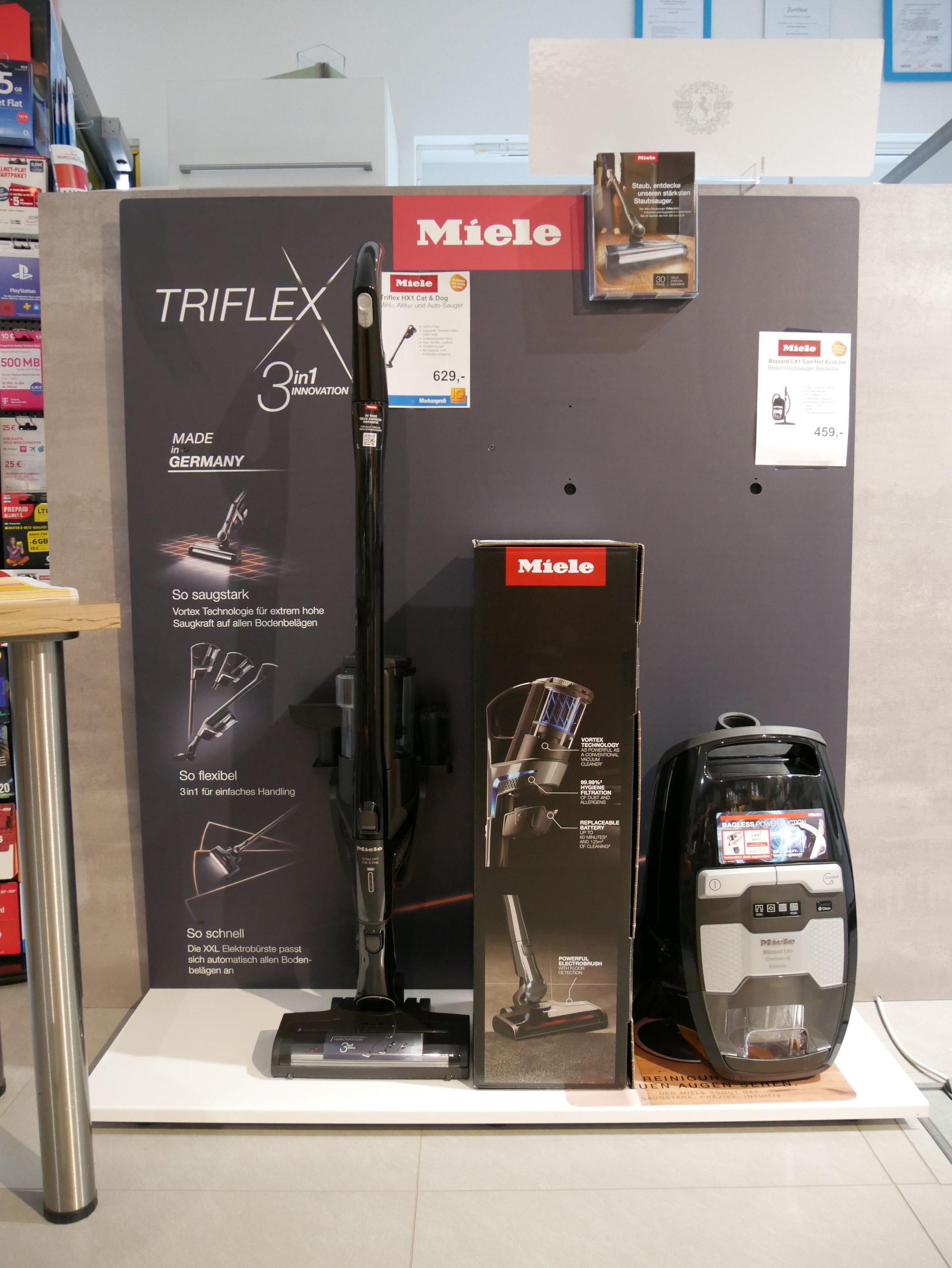 Staubsauger bei Elektro Widhammer in Feldkirchen-Westerham