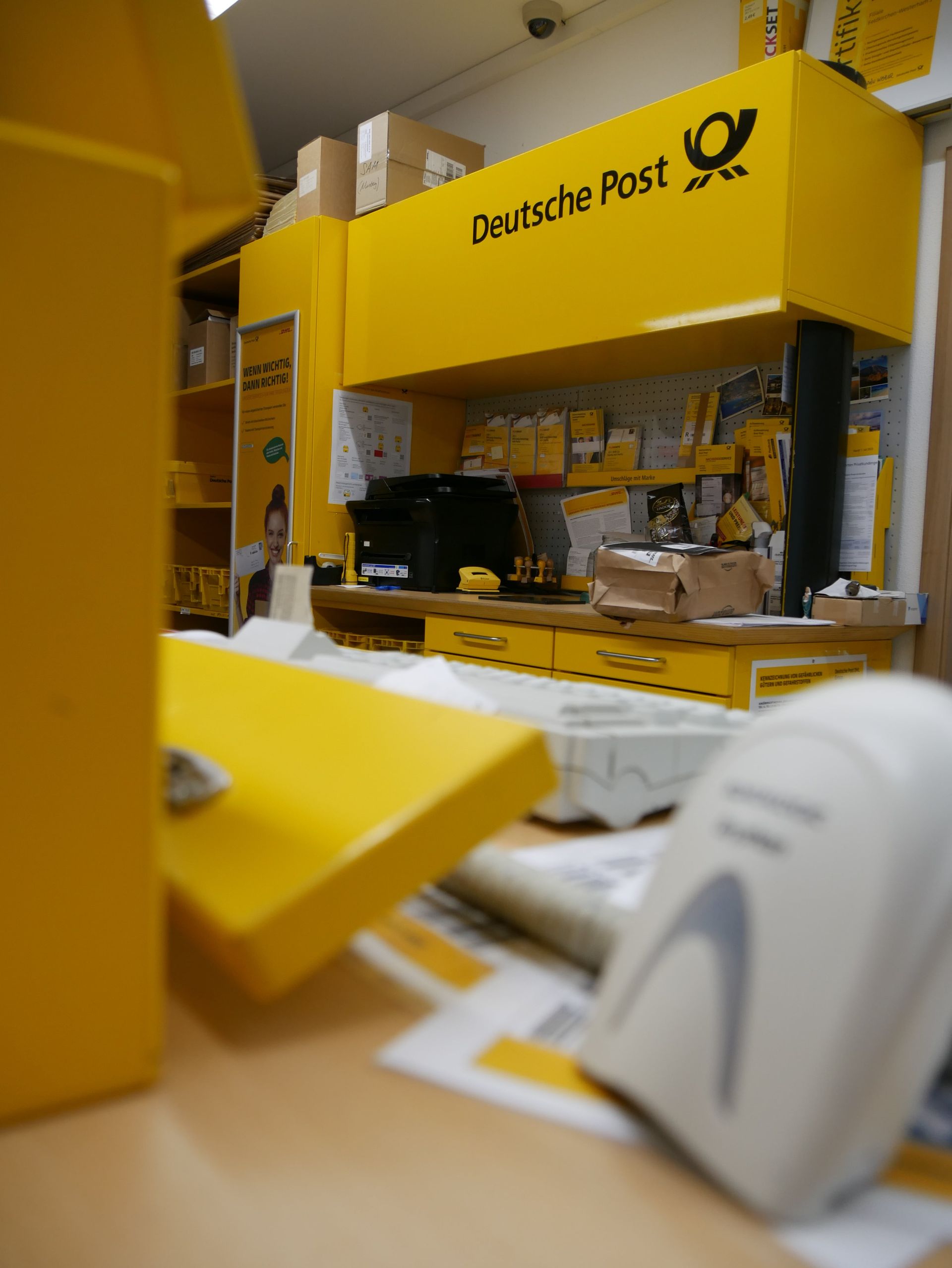 DHL bei uns im Geschäft 