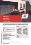 Freigtragender-Raffstore/Aussenjalousie