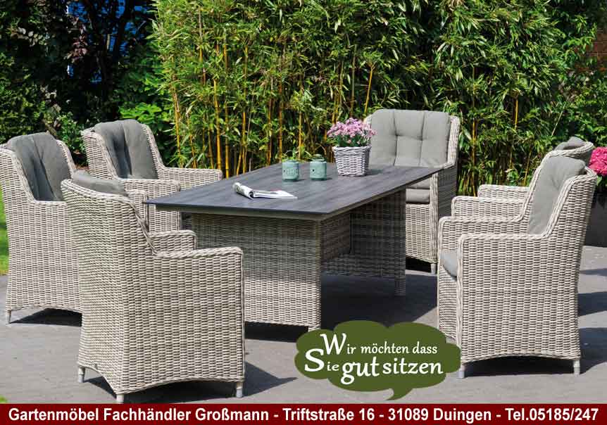 Polyrattan Gartenmöbel-Sessel "Avatar"-aus Sitzen wird Vergnügen