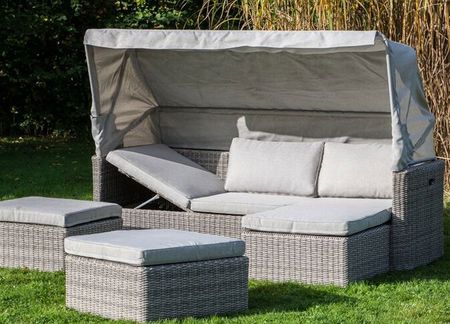 Gartenmöbel Lounge-Sets aus Polyrattan zu günstigen Set-Preisen