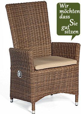 Gartenstuhle Polyrattan U 20 Versch Top Hochlehner Modelle Zur Auswahl