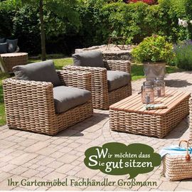 Gartenmöbel & Strandkörbe individuell zusammenstellen