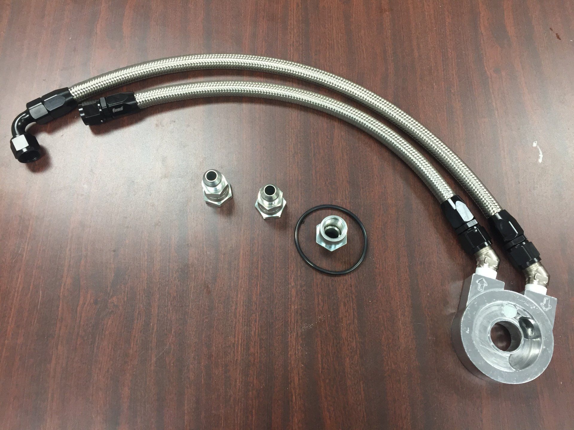 Defender 90 / 110 with 20mm radiator outlets