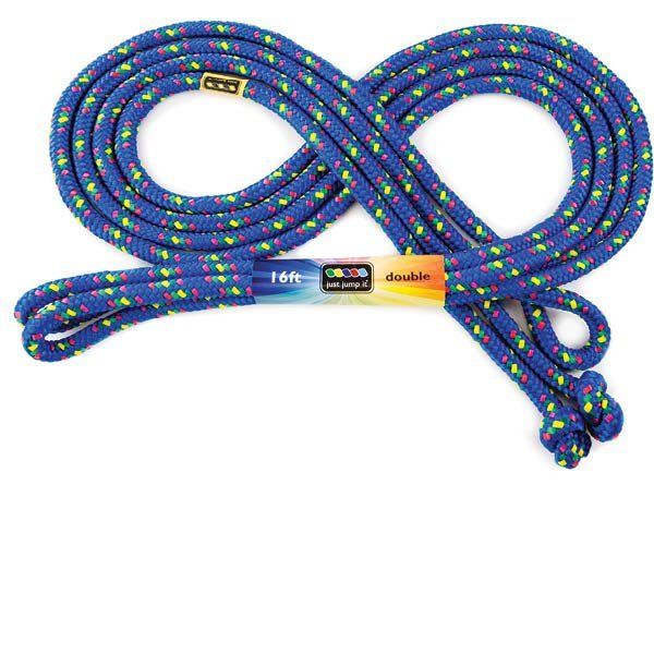 Blue 16' Jump rope - Confetti Blue 16' Jump rope - Confetti