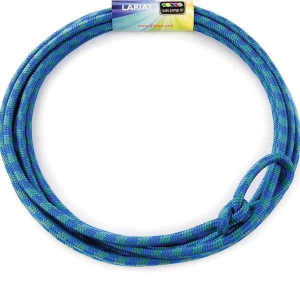 pre-tied-20' Raspberry and White Details about   Just Jump It Lil Lariat Junior Lasso 