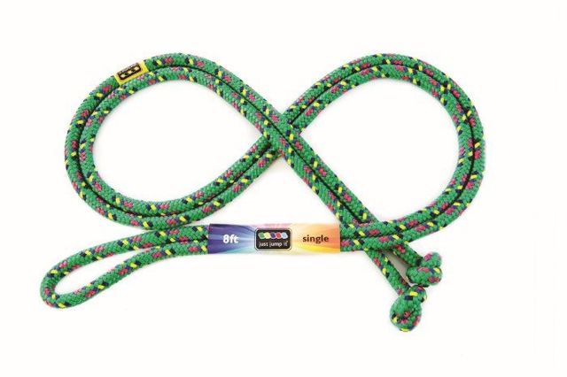 Green 8' Jump Rope- confetti