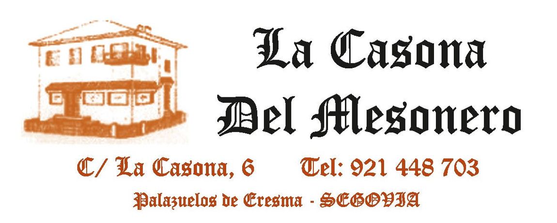 Logo La Casona del Mesonero, patrocinador oficial Club Deportivo Monteresma La Atalaya