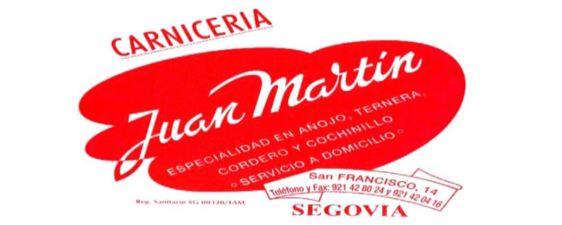 Logo Carnicería Juan Martín, patrocinador oficial Club Deportivo Monteresma La Atalaya
