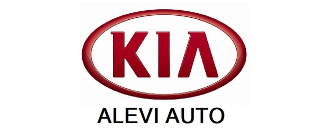 Logo Kia Alevi Auto, patrocinador oficial Club Deportivo Monteresma La Atalaya