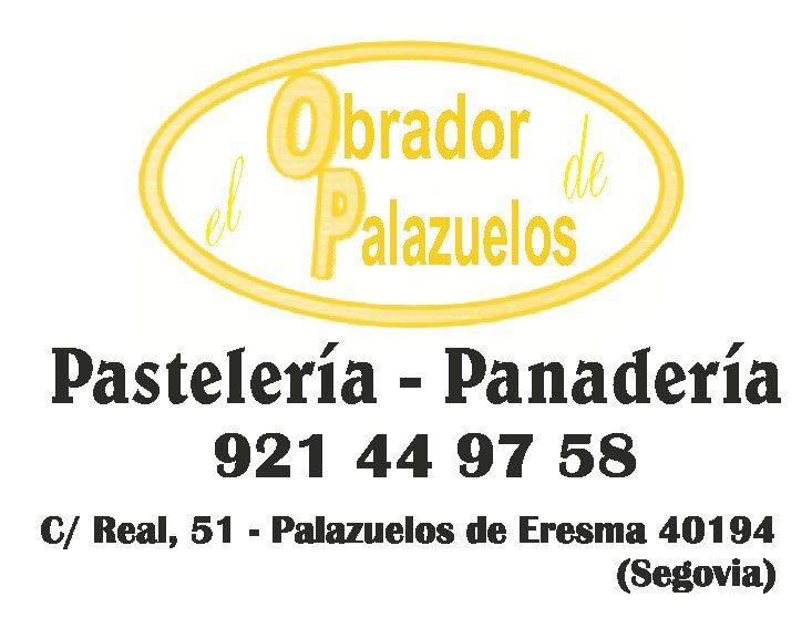 Logo Obrador Palazuelos, patrocinador oficial Club Deportivo Monteresma La Atalaya