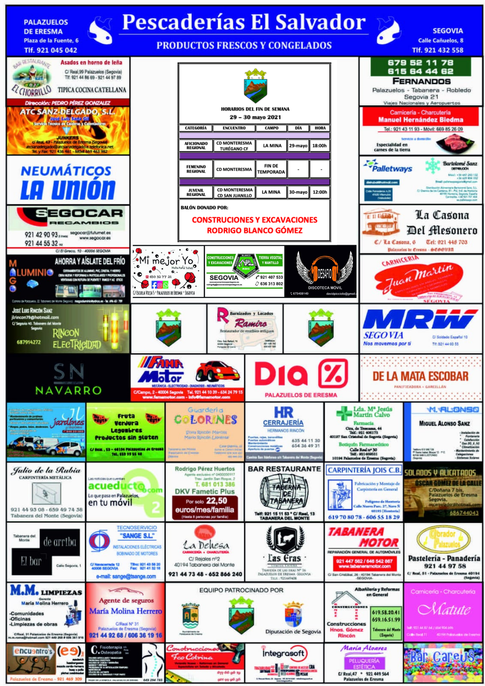 El Cartel Morado fin de semana del 29-30 de mayo 2021 Monteresma la Atalaya