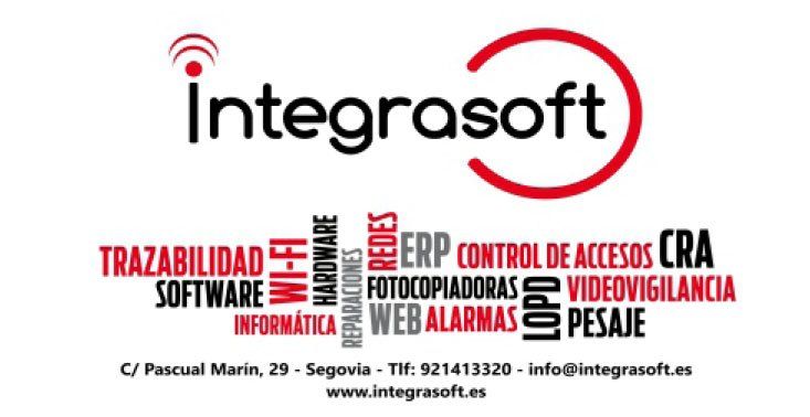 Logo Integrasoft, patrocinador oficial Club Deportivo Monteresma La Atalaya