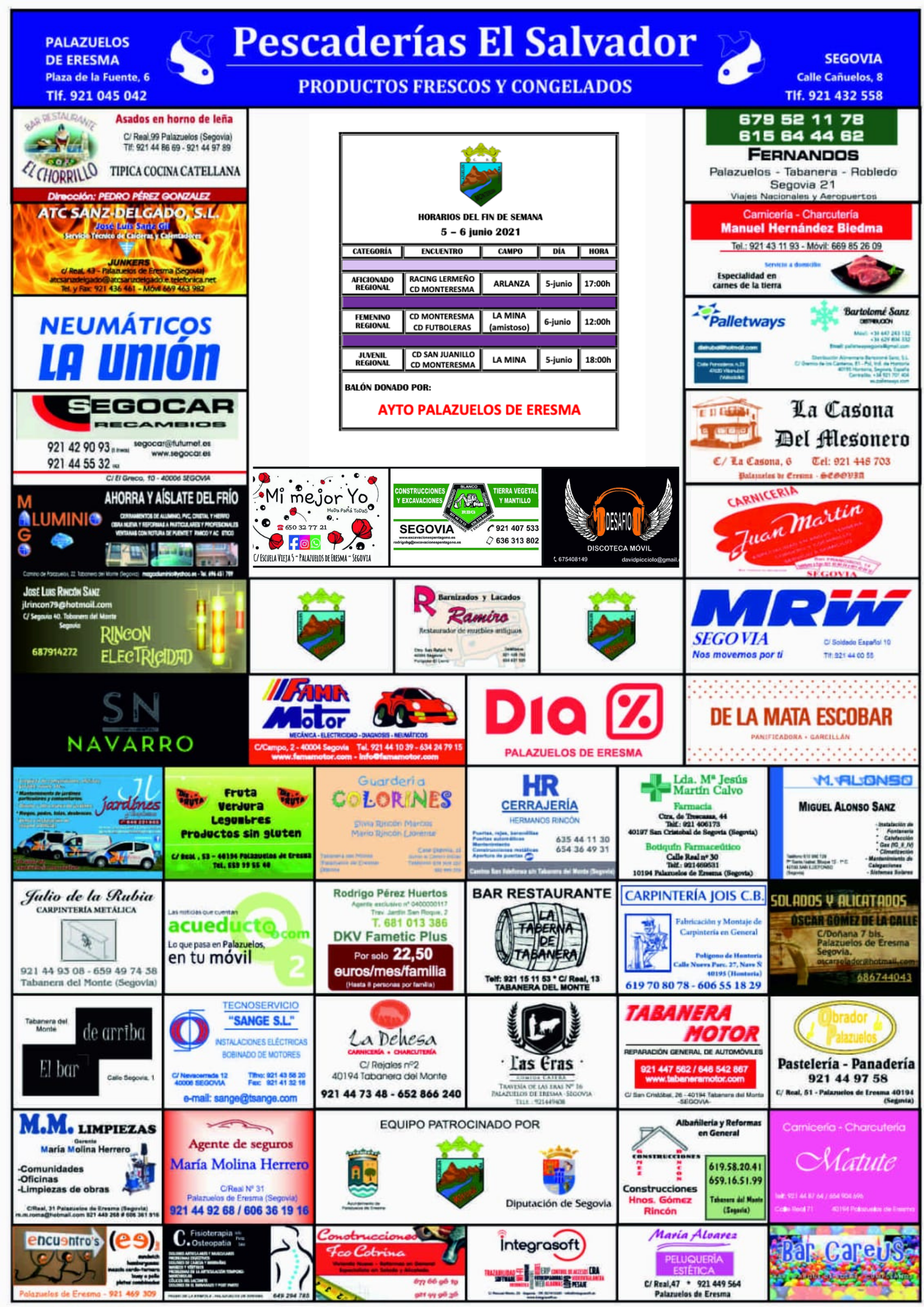 El Cartel Morado Monteresma la Atalaya fin de semana 5 y 6 de junio de 2021