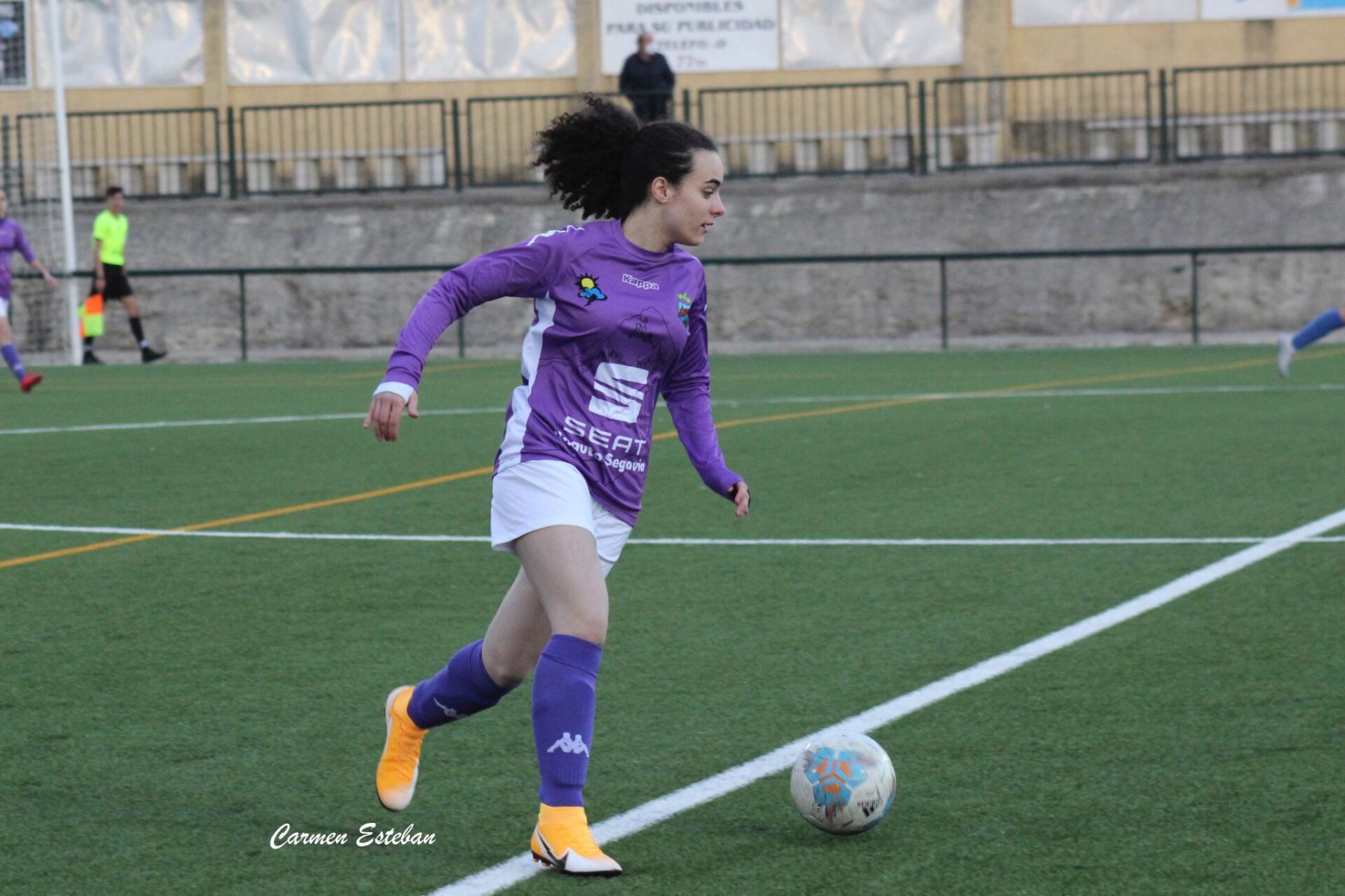 Jugadoras del Monteresma contra la Ponferradina Femenino