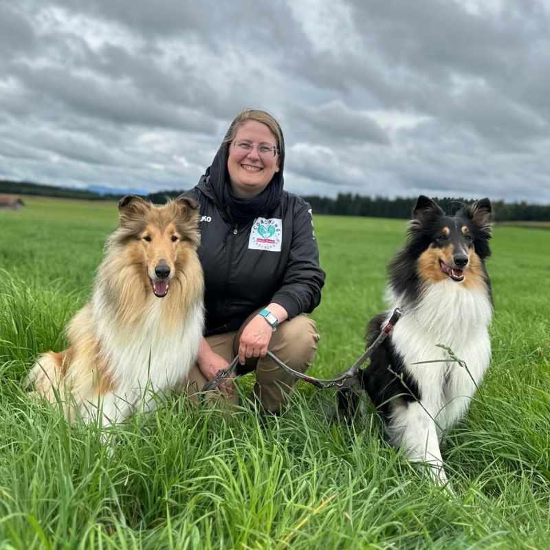 Torvi & Pepper. Sylvia Färber hat die Besitzerin beide Persönlichkeiten entdecken lassen.