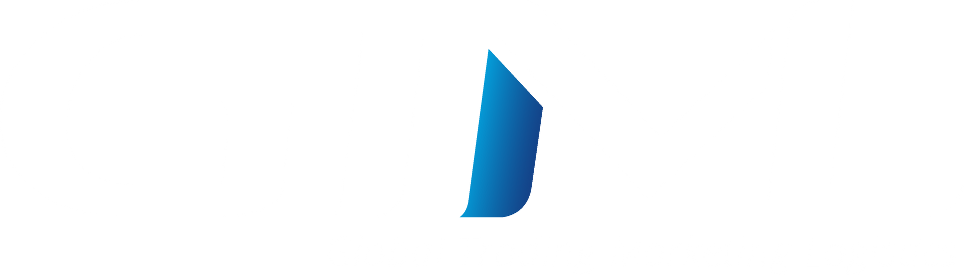 Firmenlogo: die Buchstaben GTML in Schwarz mit einem blauen diagonalen Akzent und der Text Global Trading Marketing Logistics.