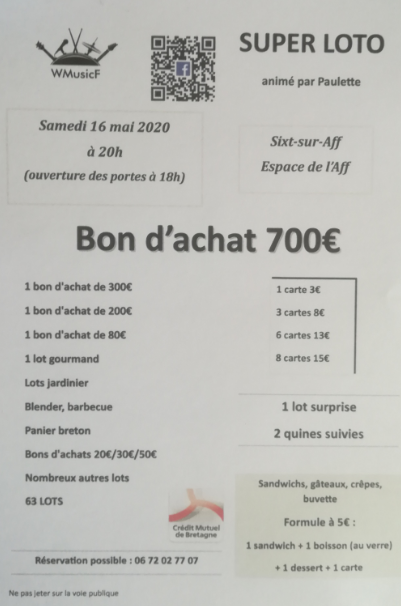 Flyer du loto