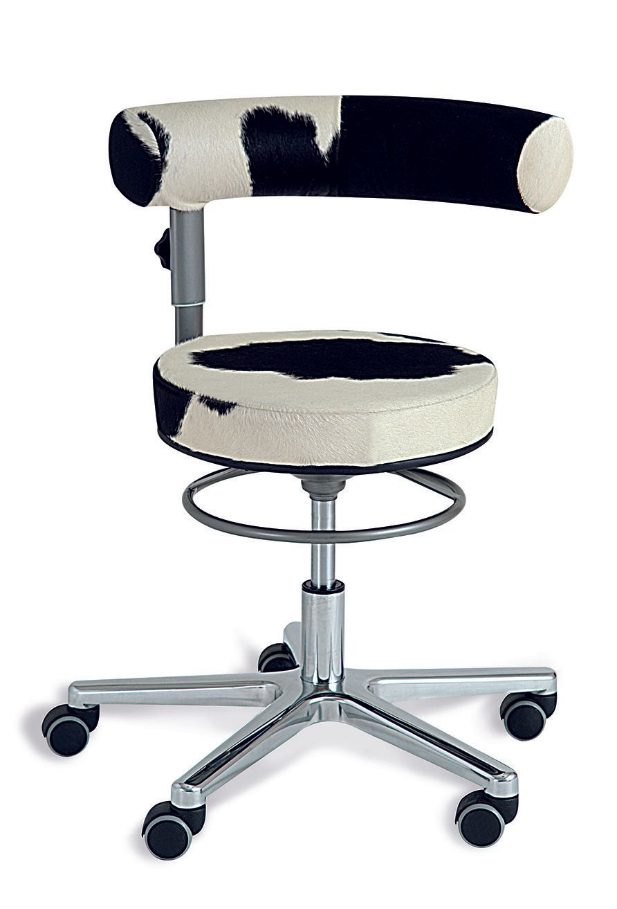 Küchenarbeitsstuhl mit Rollen