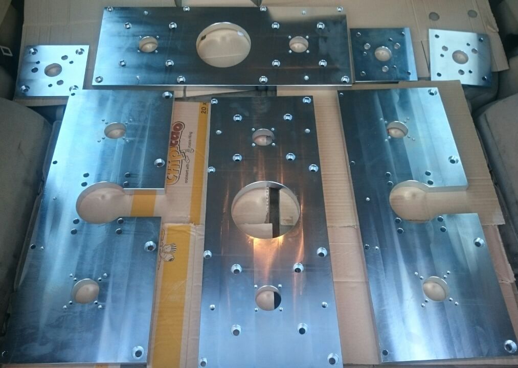 Galvanisch verzinkte Metallplatten korrosionsbeständig und geeignet für industrielle Anwendungen