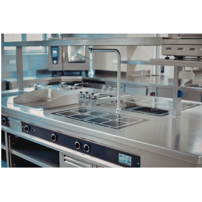 Gastronomie und Hotel, Burnkits für Küchen, Einmalhandschuhe, Flächendesinfektion, Kompressen, Löschdecken