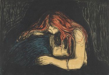 Edvard Munch Vampir II