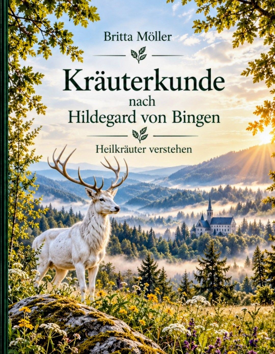Buchcover Kräuterkunde nach Hildegard von Bingen von Britta Möller