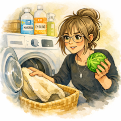 Sauberer Haushalt mit Hilfe von Effektiven Mikroorganismen