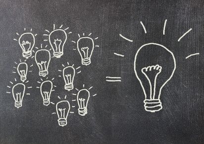 Viele kleine Ideen = eine große Idee