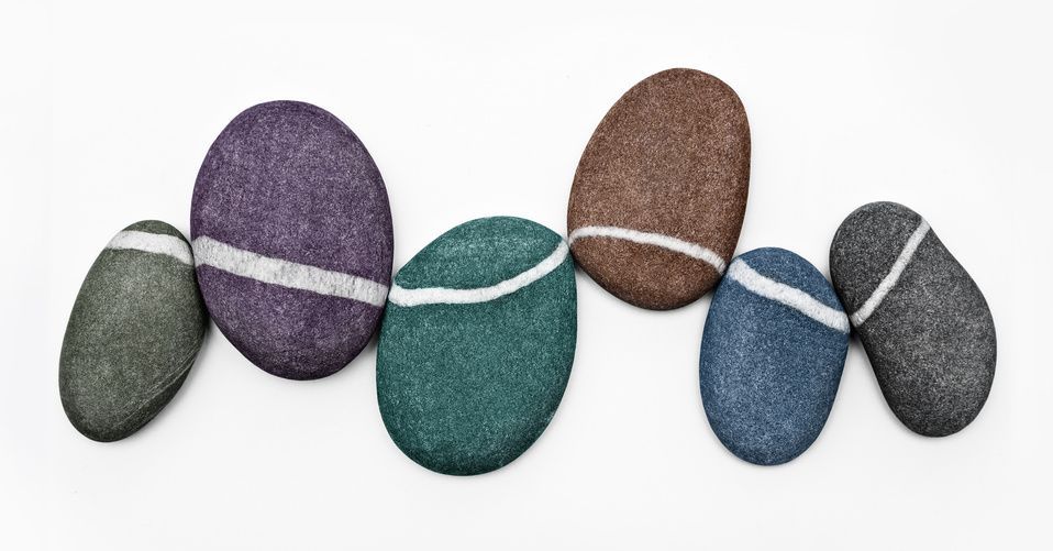 Steine in eine Reihe bringen