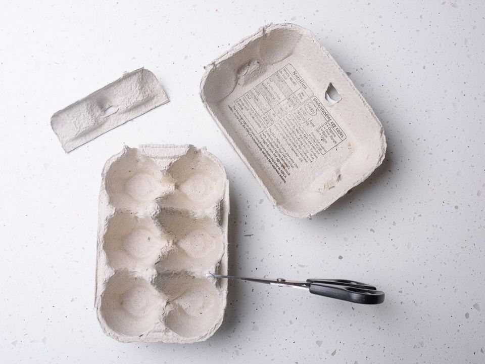 Egg Box Halloween Crafts Frankenstein's Moster