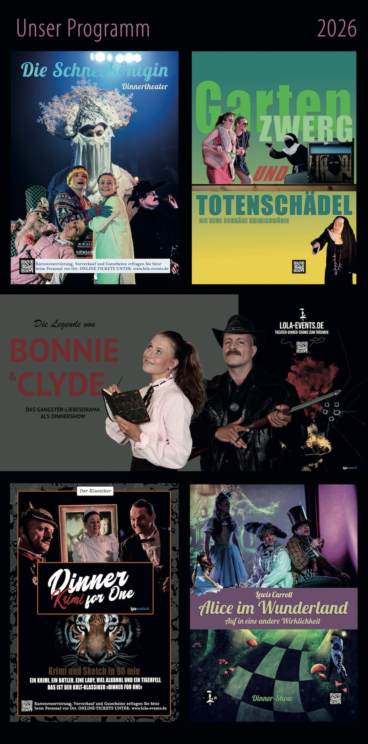 Rock´n Roll Rock on lieber Gott - Gartenzwerg und Totenschädel
Eine Produktion von Lola-events.de, Leipzig