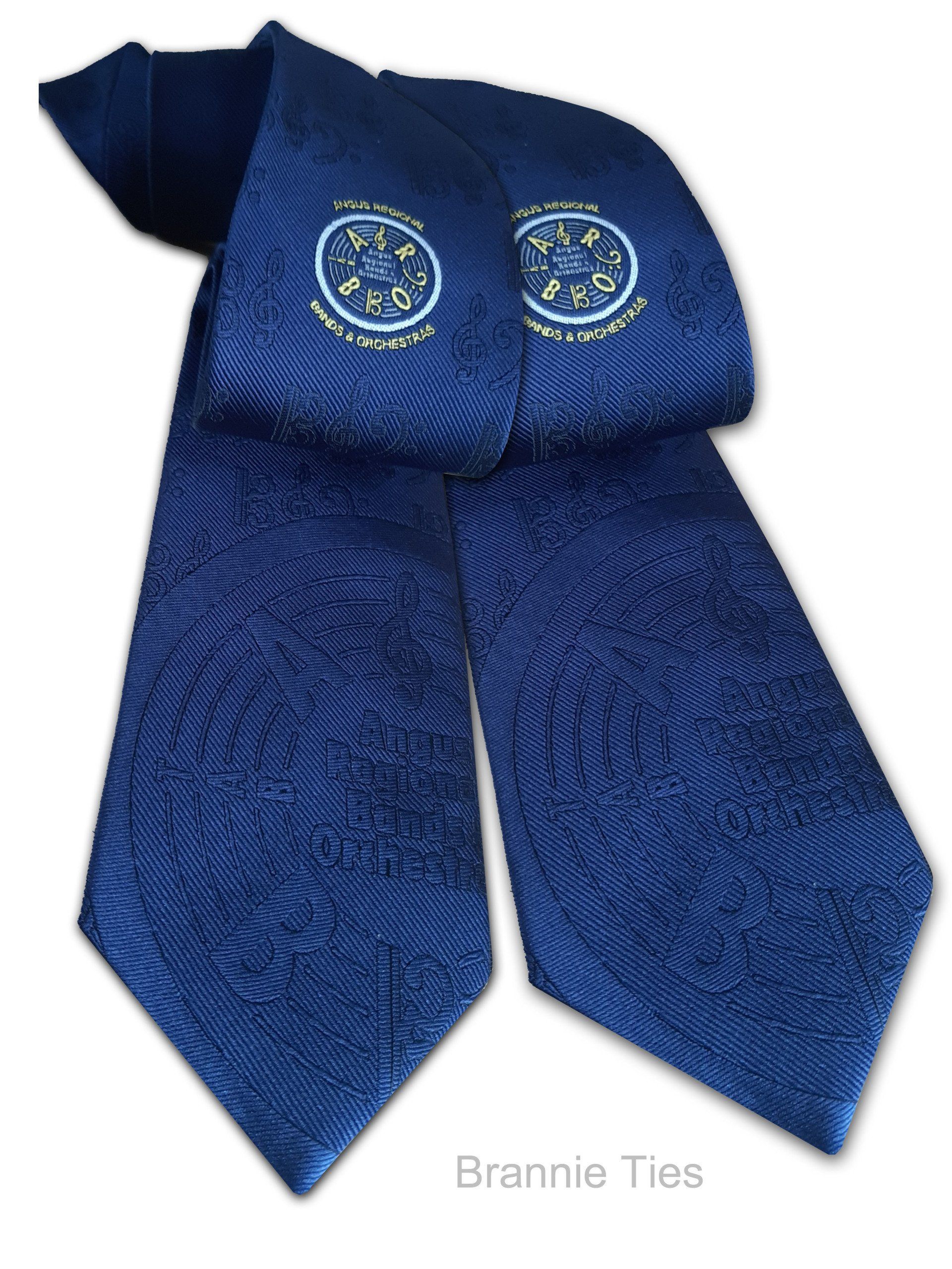 personalised club ties
