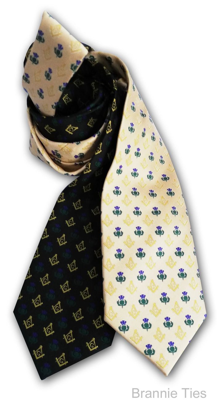 masonic ties design