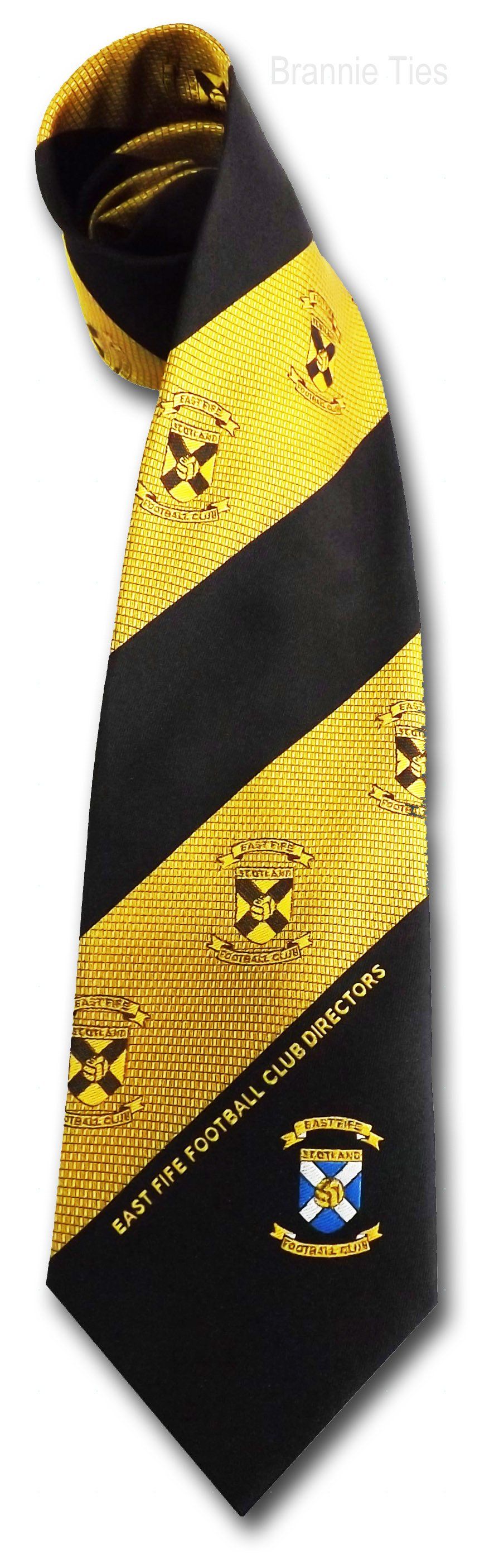 Sports club ties, football club ties, min qty 25pcs