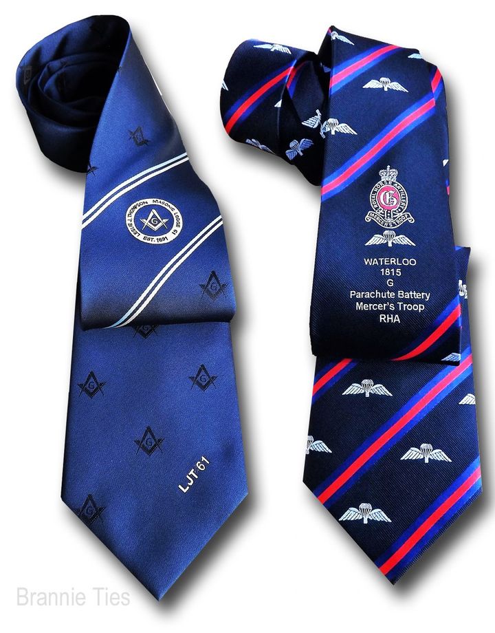 masonic ties design
