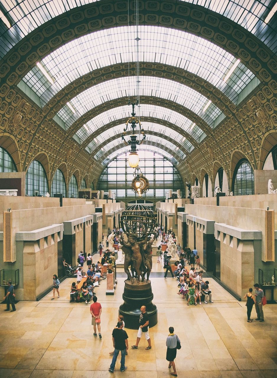 Musée d’Orsay Paris Kunst Kunstmuseum Gemälde Statuen Impressionismus Fotografien