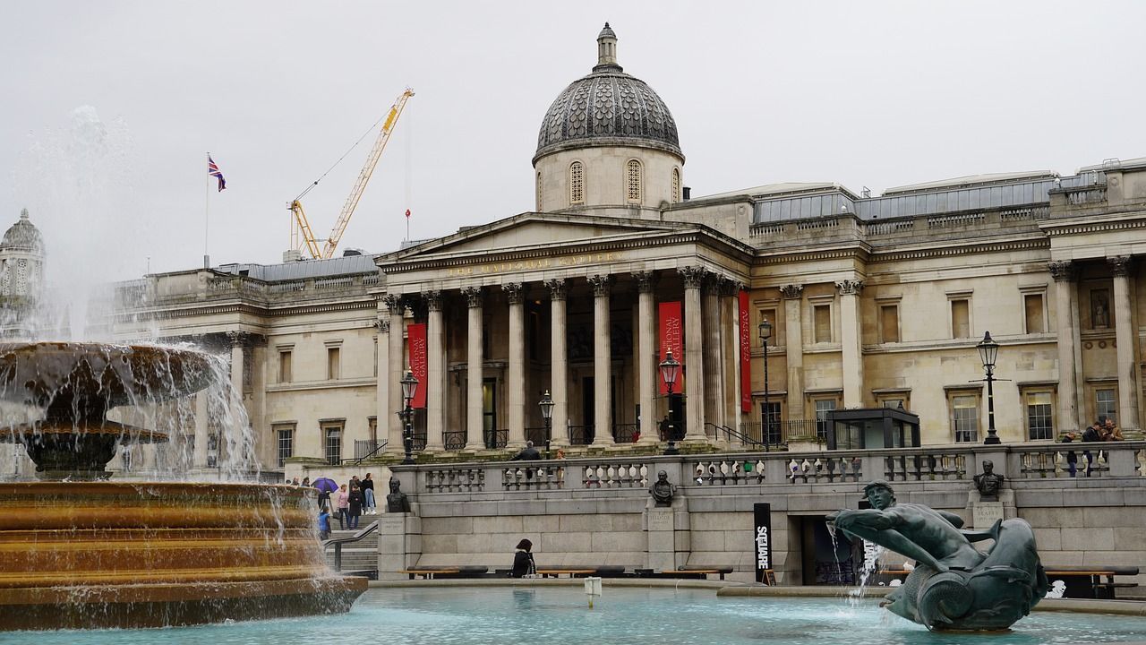 National Gallery Trafalgar Square London Gemäldegalerie freier Einrtritt