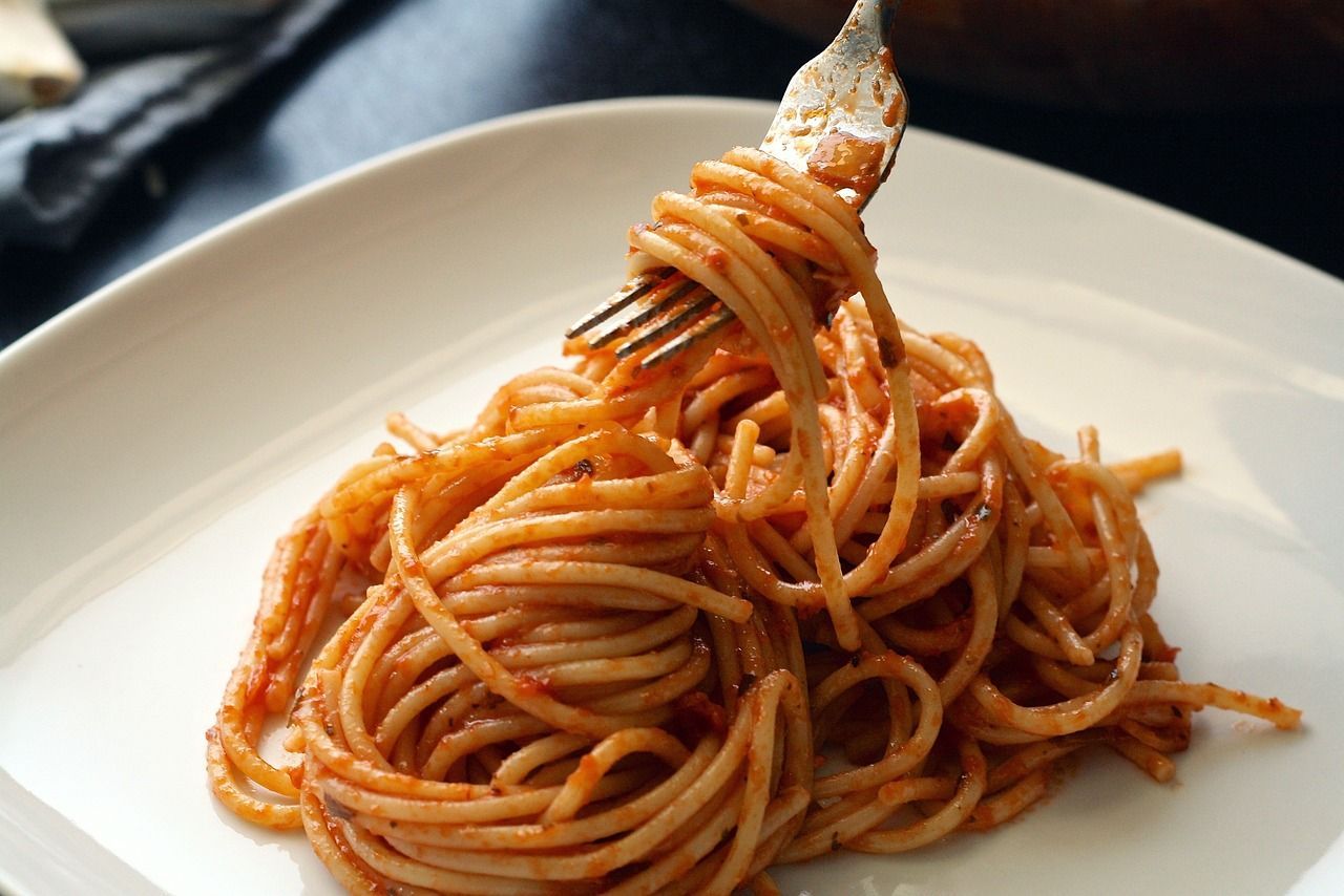 Spaghetti Essen Lebensmittel Italien Tischsitten
