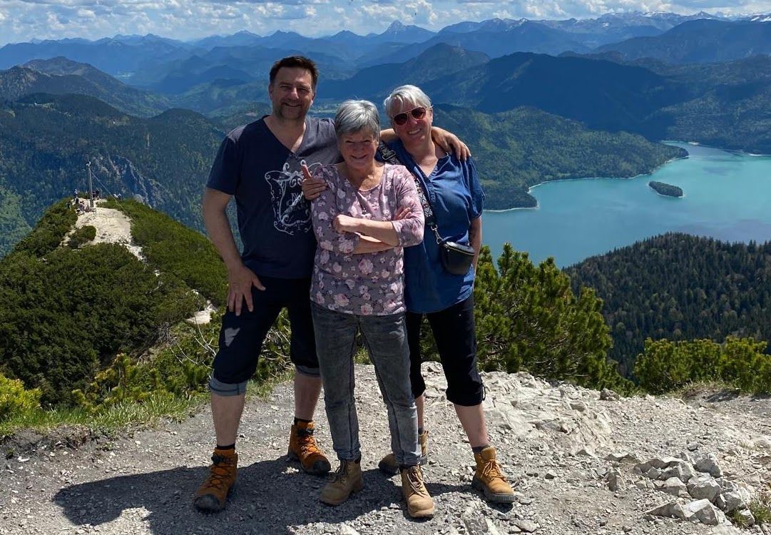 Doro, Stephan und Micha Herzpgstand