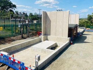 Honington Primary — steel reinforcement mesh preparation