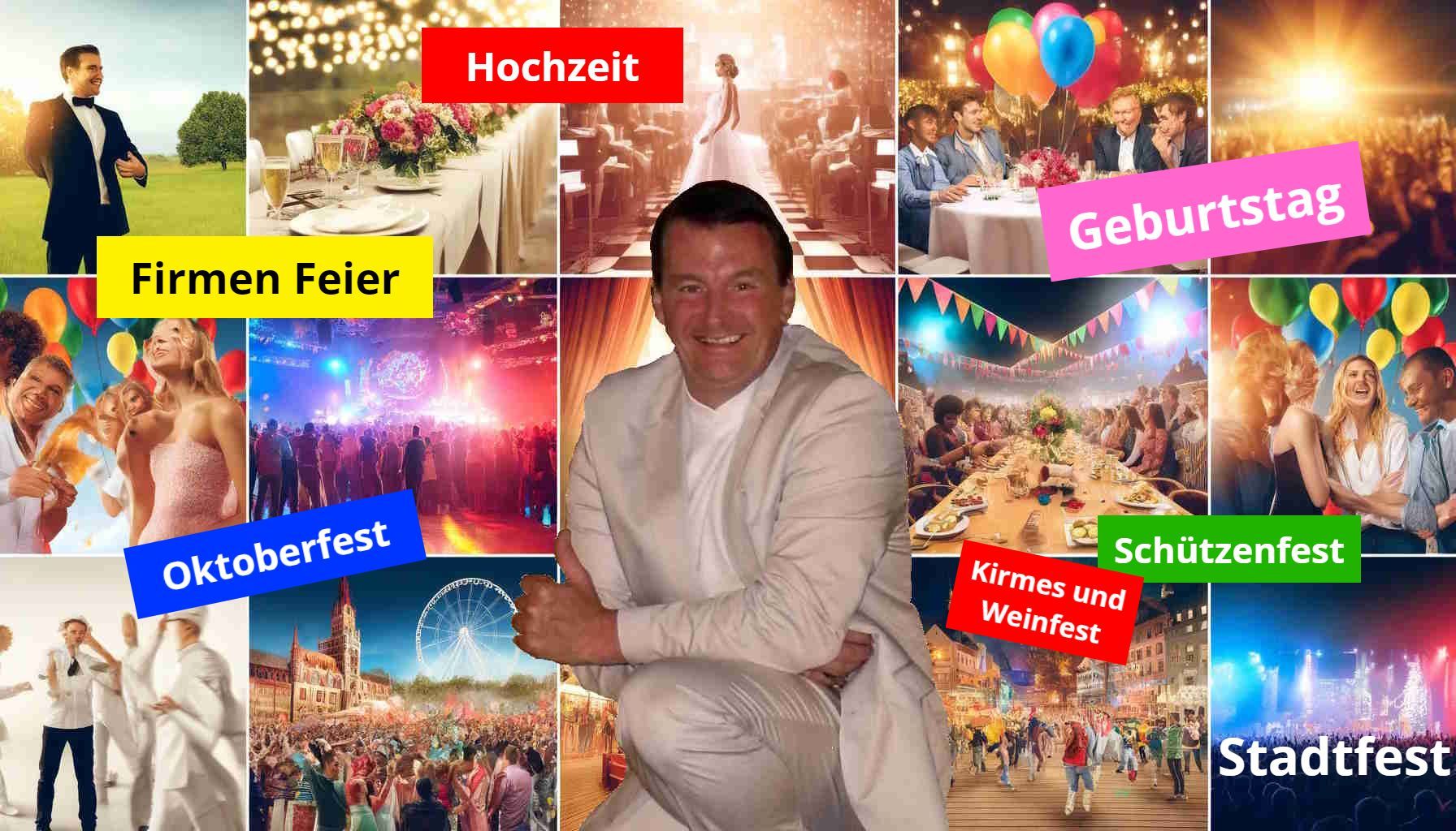 Alleinunterhalter Duisburg für Schützenfest Weinfest Firmen Feier Hochzeit Geburtstag Oktoberfest und zum Beispiel Straßenfest im Kreis Duisburg