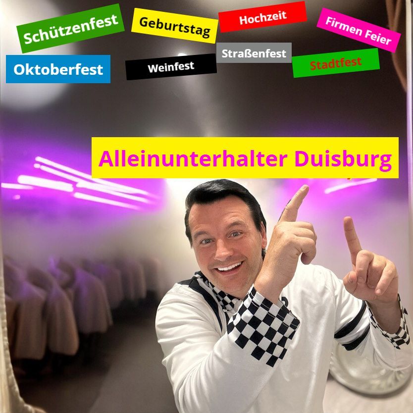 Unvergessliche Party Events mit Keyboarder Karl: Ihr Alleinunterhalter in Duisburg