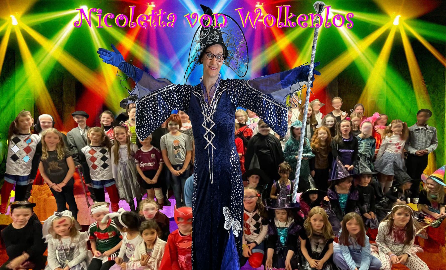 Kinderclown NRW - Nicoletta von Wolkenlos