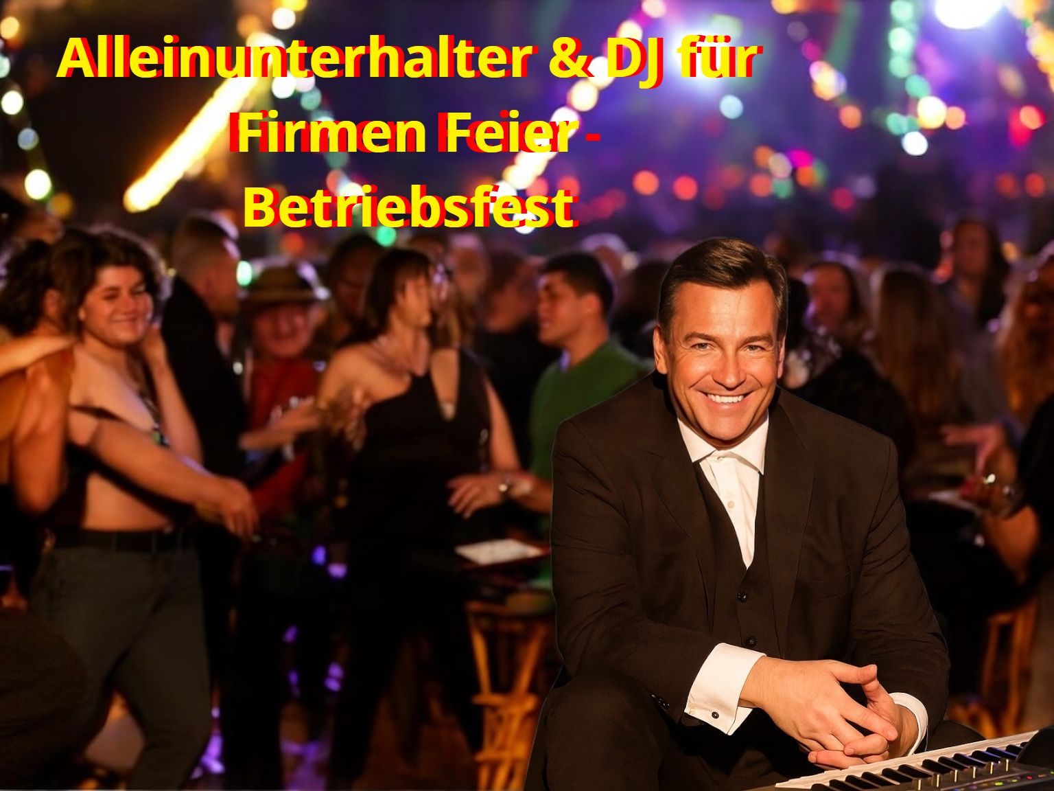 Alleinunterhalter und DJ für Firmen Feier - Betriebs Fest in Hückelhoven und ganz NRW