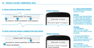 Thumbnail of a Left Navigation layout wireframes page