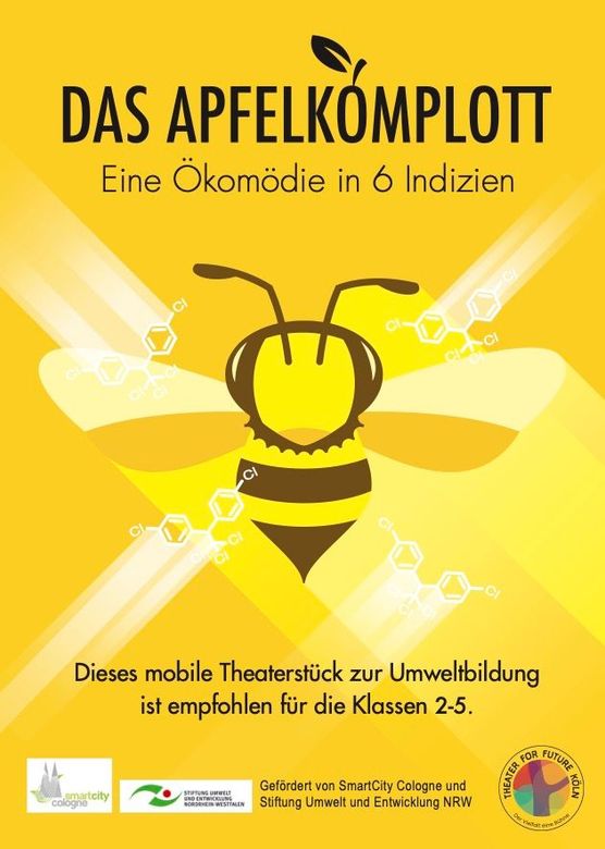 Flyer zum mobilen Theaterstück von 