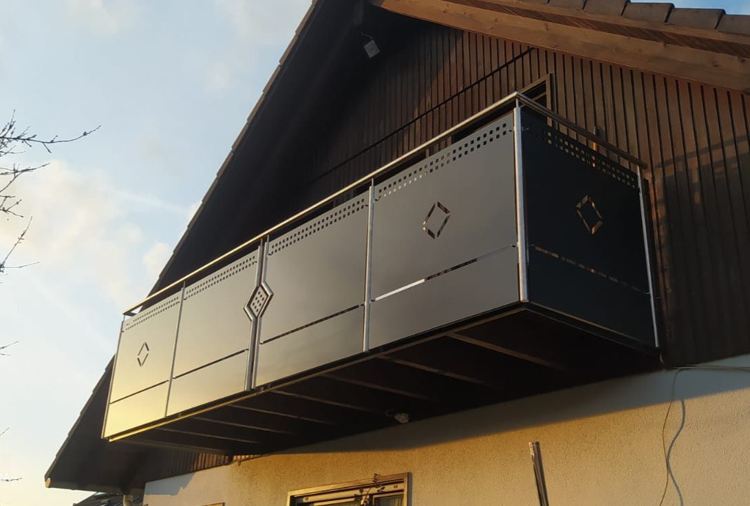 a balcony on a building