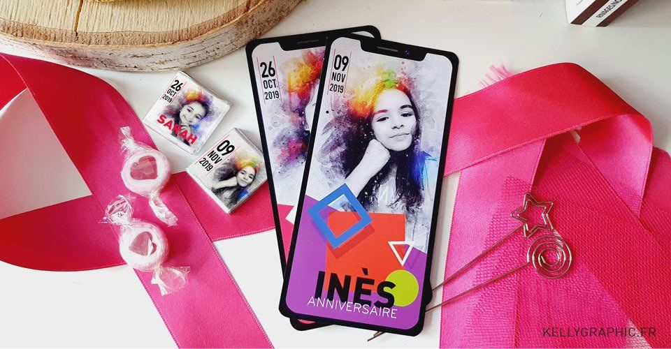 Cartes D Anniversaire Faire Part Et Cartons Invitation Personnalises Instagram Tiktok Foot