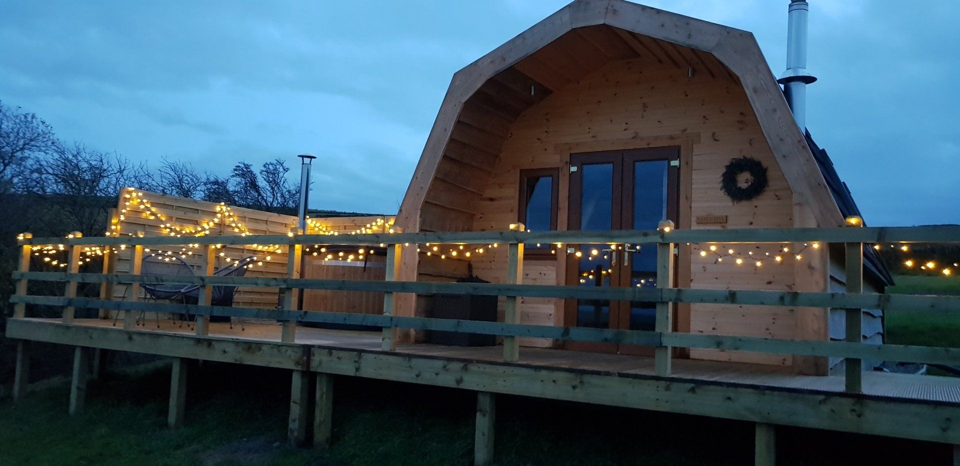 Glamping Holidays with Hot Tubs Allendale Northumberland